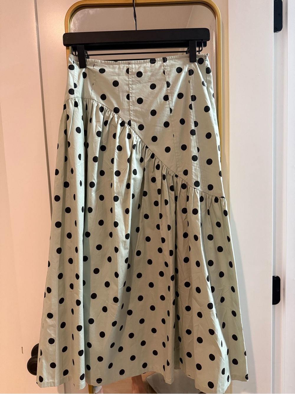 Maeve Midi Skirt Lisa Says Gah Mint Chip Dot - SMALL only